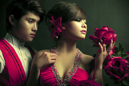 Bộ ảnh cưới nữ t&iacute;nh của Thạch Thu Huyền 